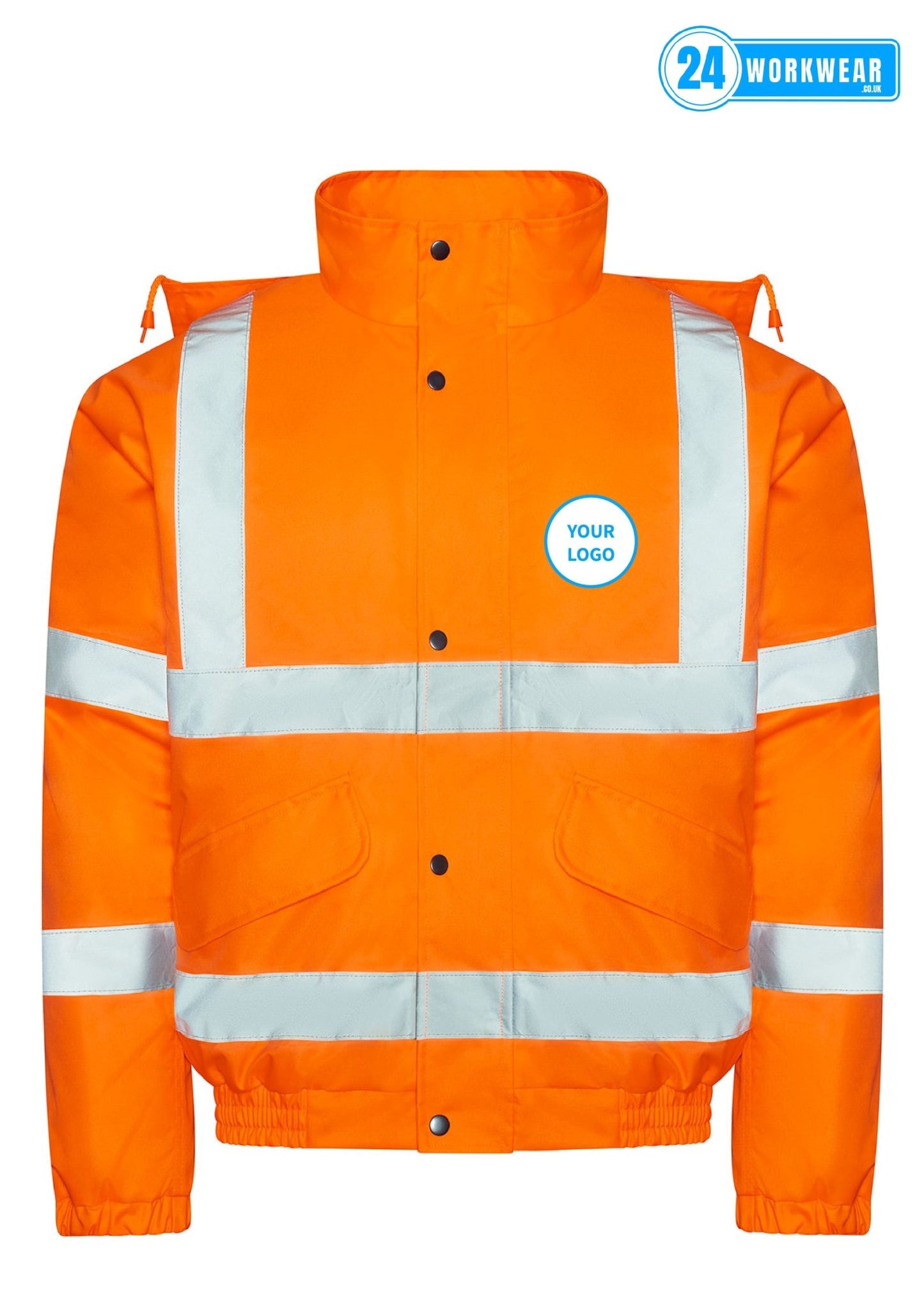 10 x High Visibility Bomber Jackets Deal - 24 Workwear - High Visibility