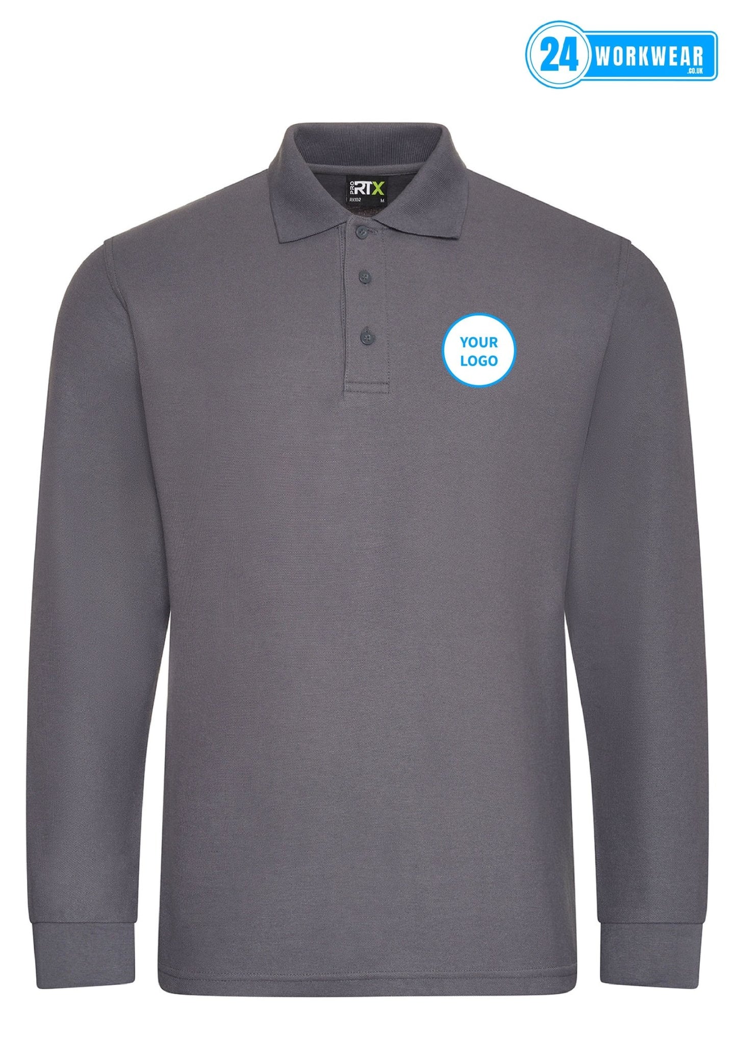 10 x Long Sleeve Polo Deal - 24 Workwear - Polo