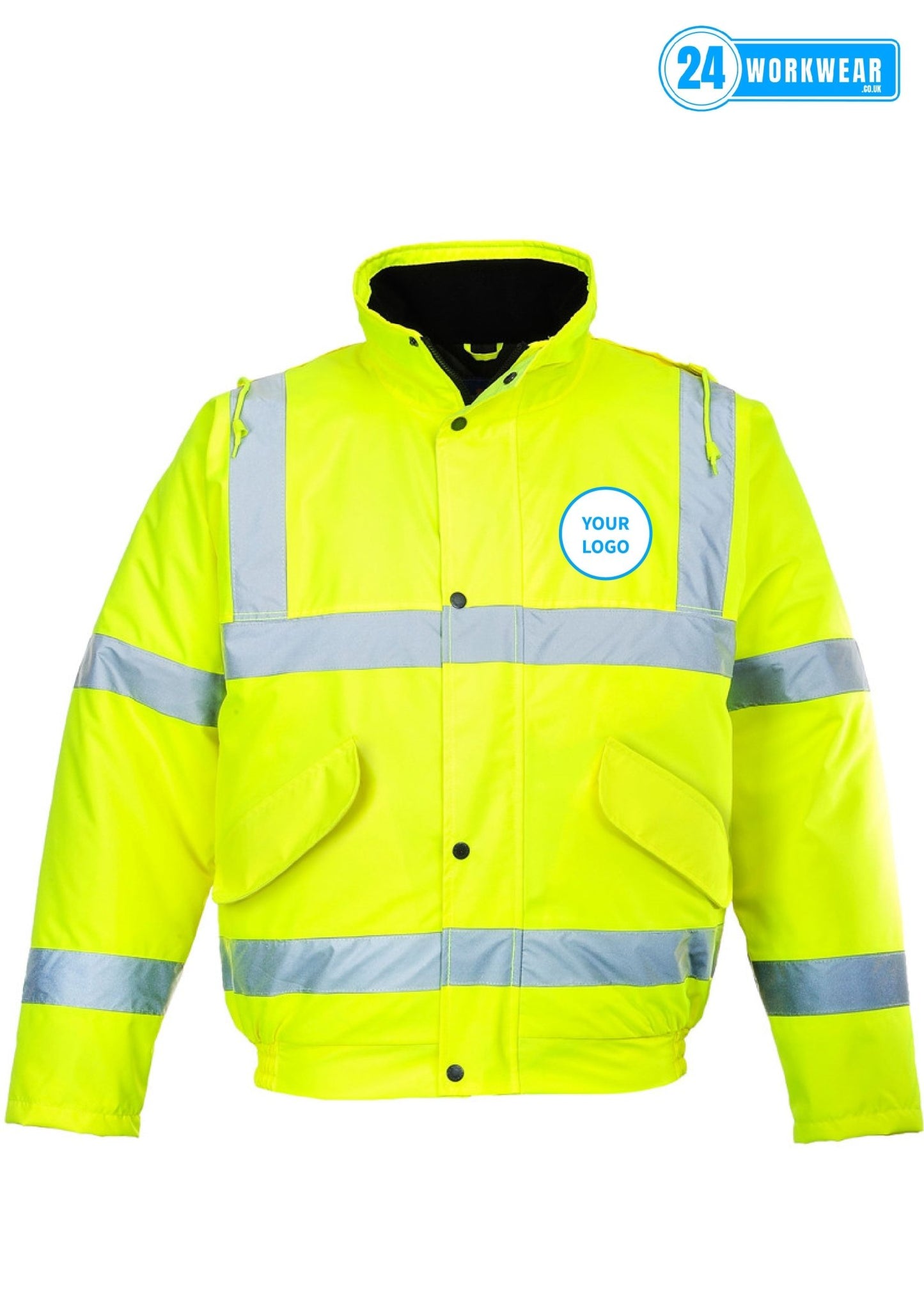 Portwest Hi-Vis Bomber Jacket - 24 Workwear - Jacket