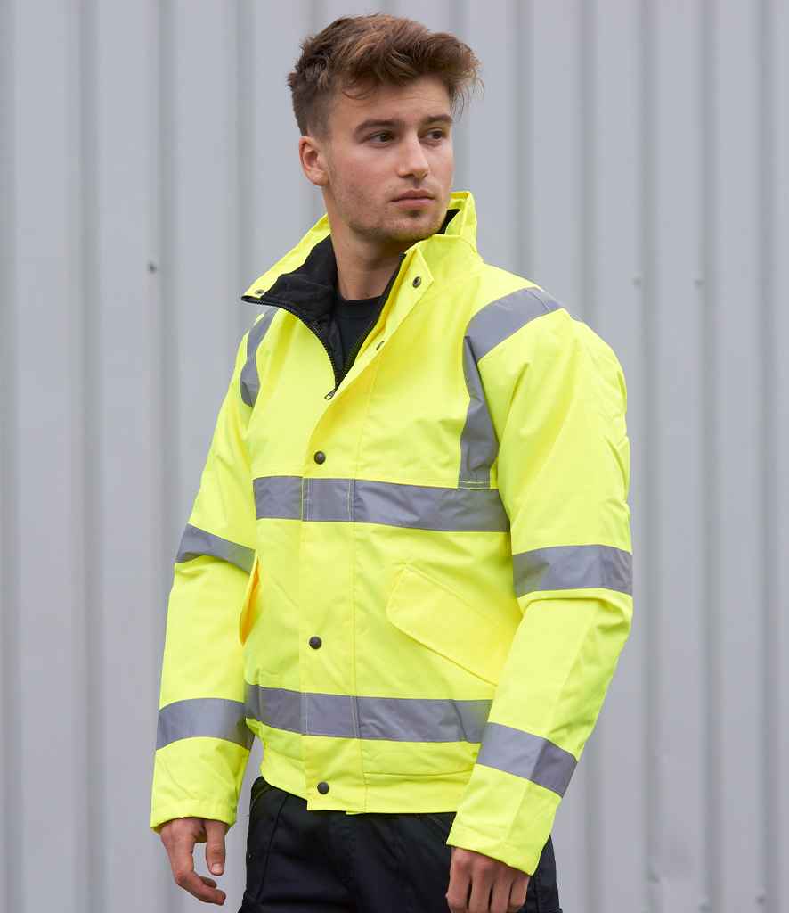 Portwest Hi-Vis Bomber Jacket - 24 Workwear - Jacket