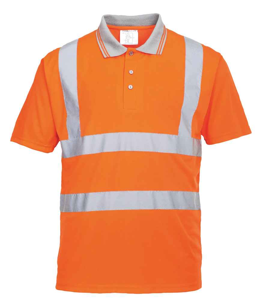 Portwest Hi-Vis Polo Shirt - 24 Workwear - Polo