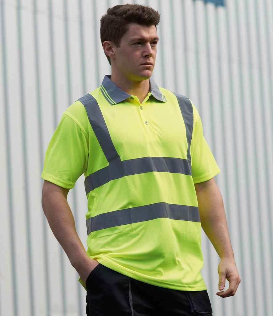 Portwest Hi-Vis Polo Shirt - 24 Workwear - Polo
