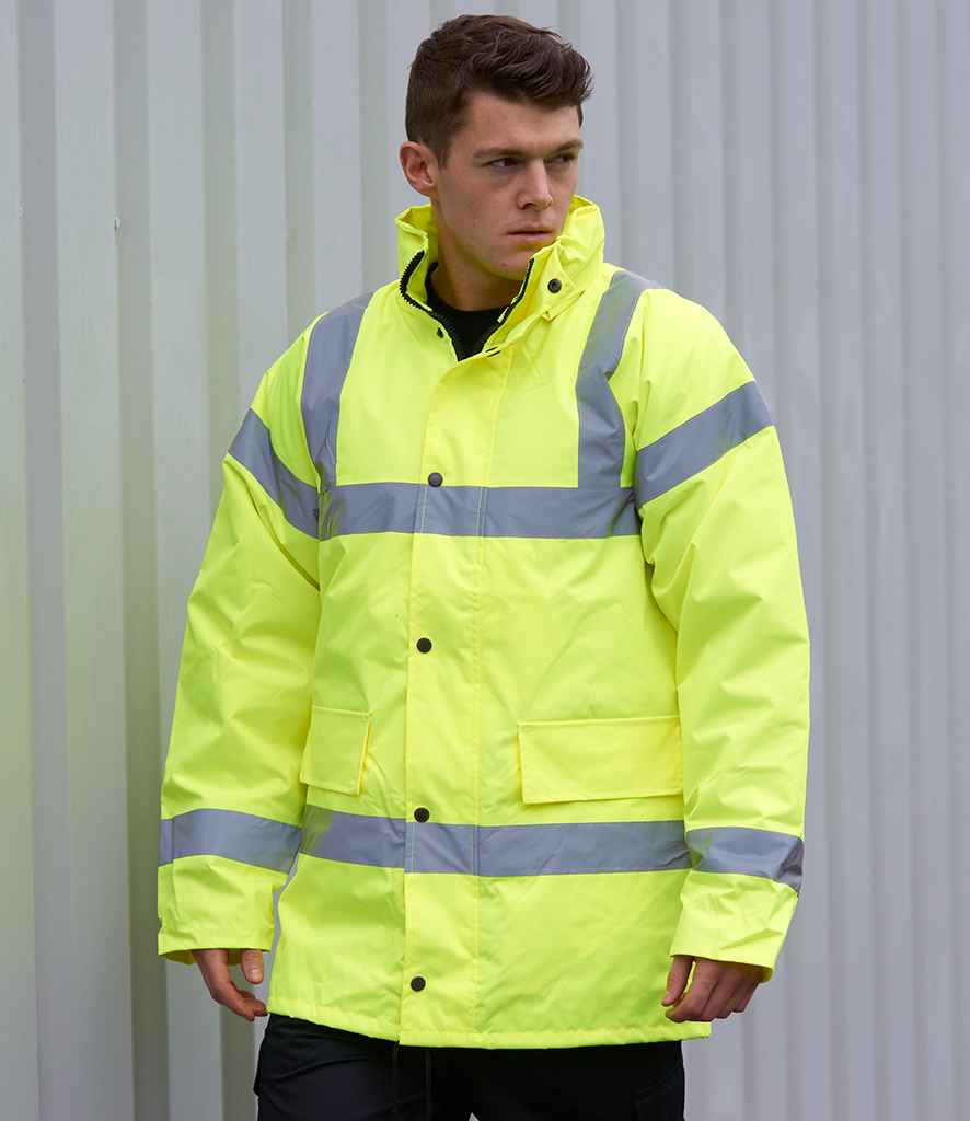 Portwest Hi-Vis Traffic Jacket - 24 Workwear - Jacket