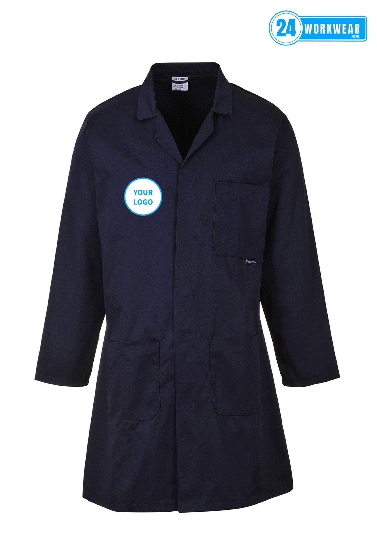 Portwest Standard Lab Coat - 24 Workwear - Jacket