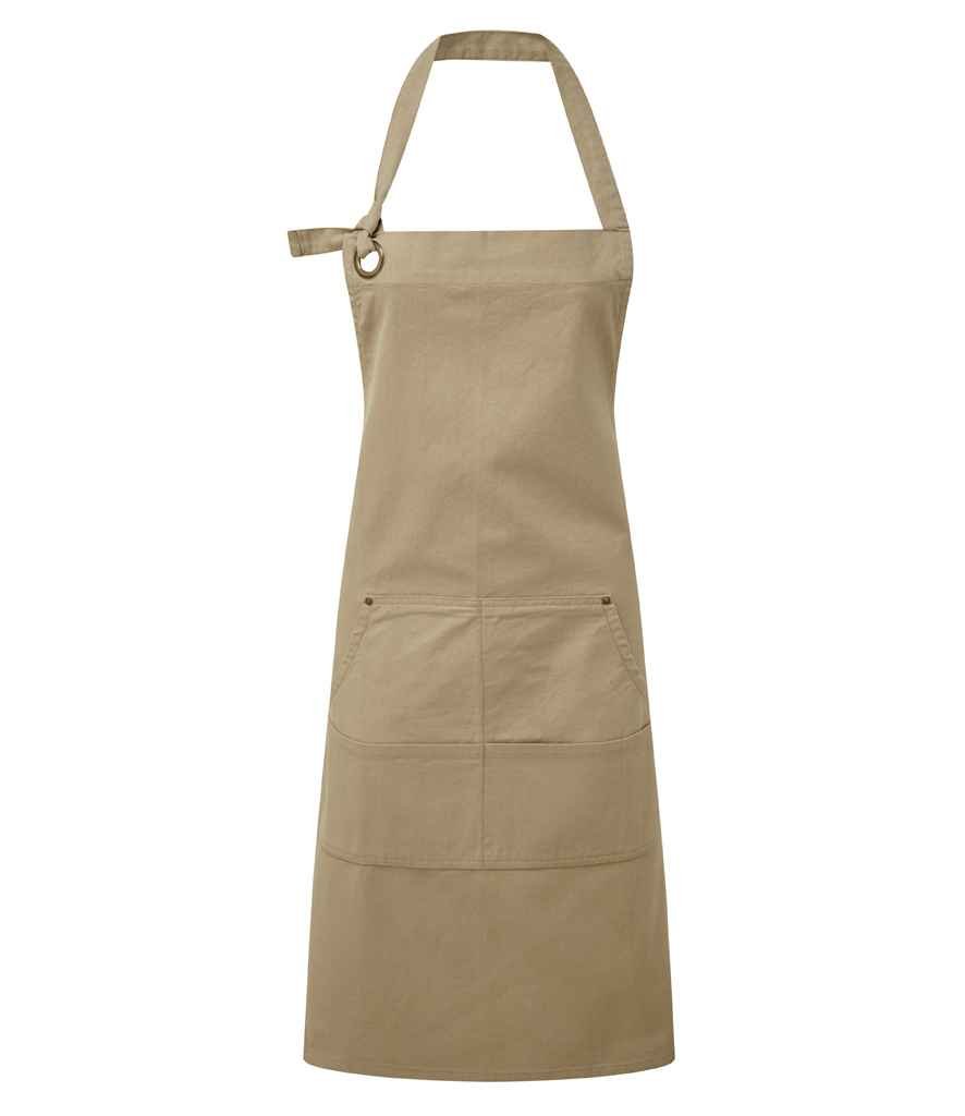 Premier Calibre Heavy Canvas Pocket Apron - 24 Workwear - Apron