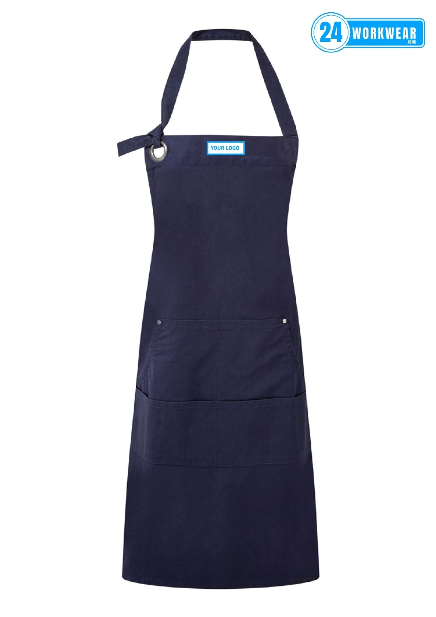 Premier Calibre Heavy Canvas Pocket Apron - 24 Workwear - Apron