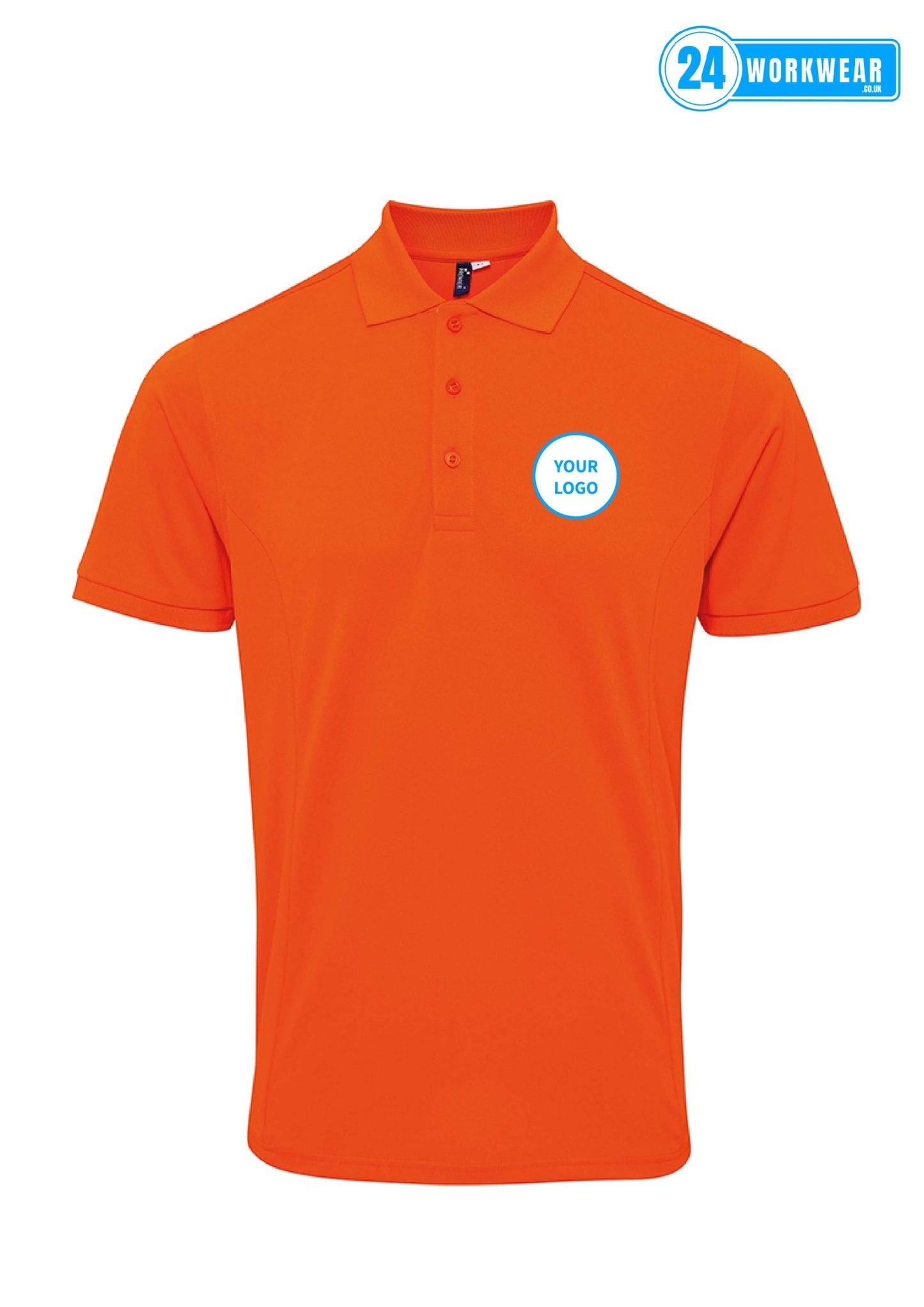 Premier Coolchecker® Plus Piqué Polo Shirt - 24 Workwear - Polo