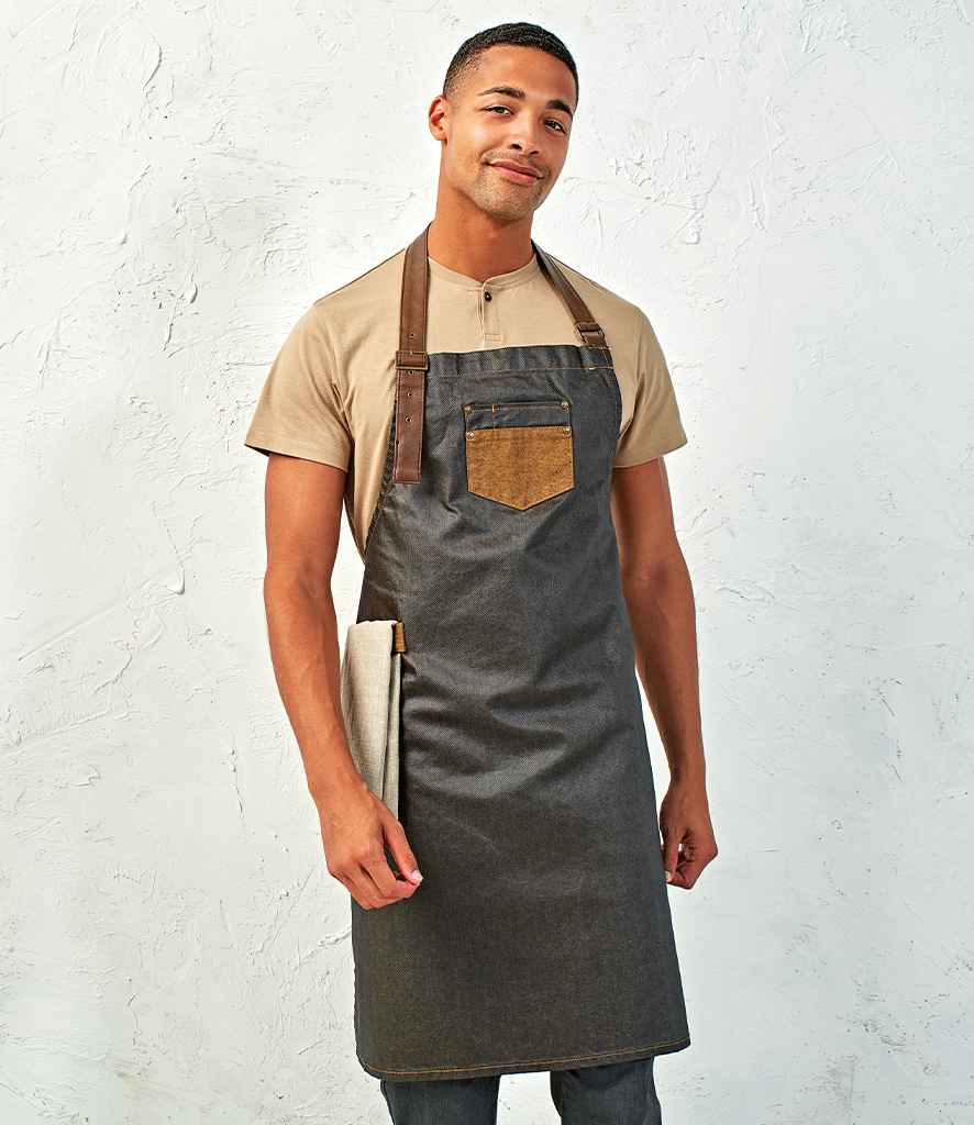 Premier Division Bib Apron - 24 Workwear - Apron