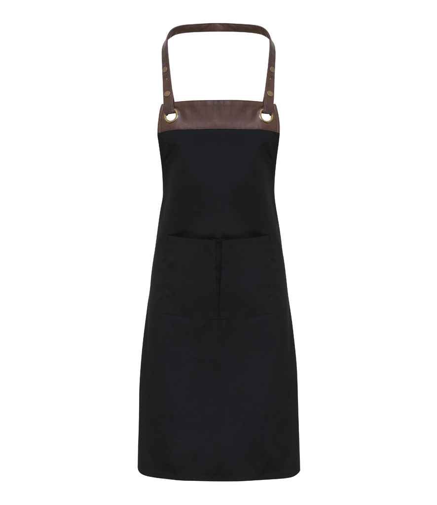 Premier Espresso Bib Apron - 24 Workwear - Apron