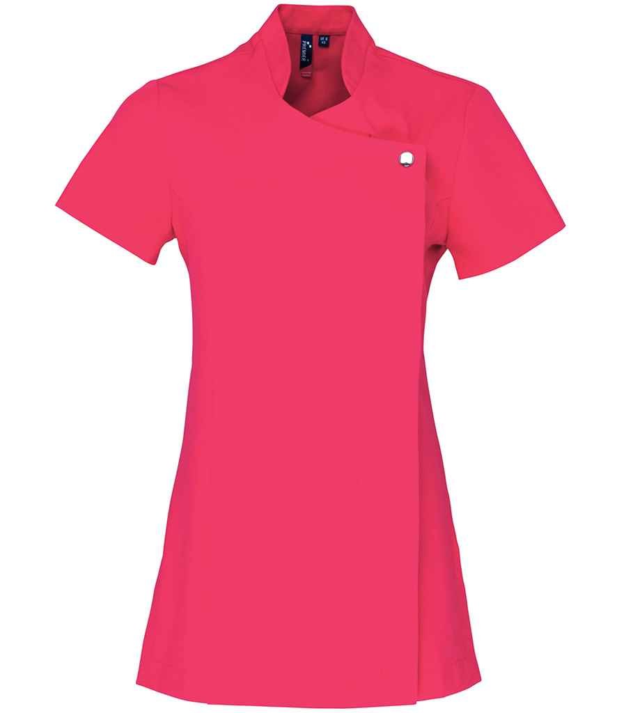 Premier Ladies Blossom Short Sleeve Tunic - 24 Workwear - Tunic