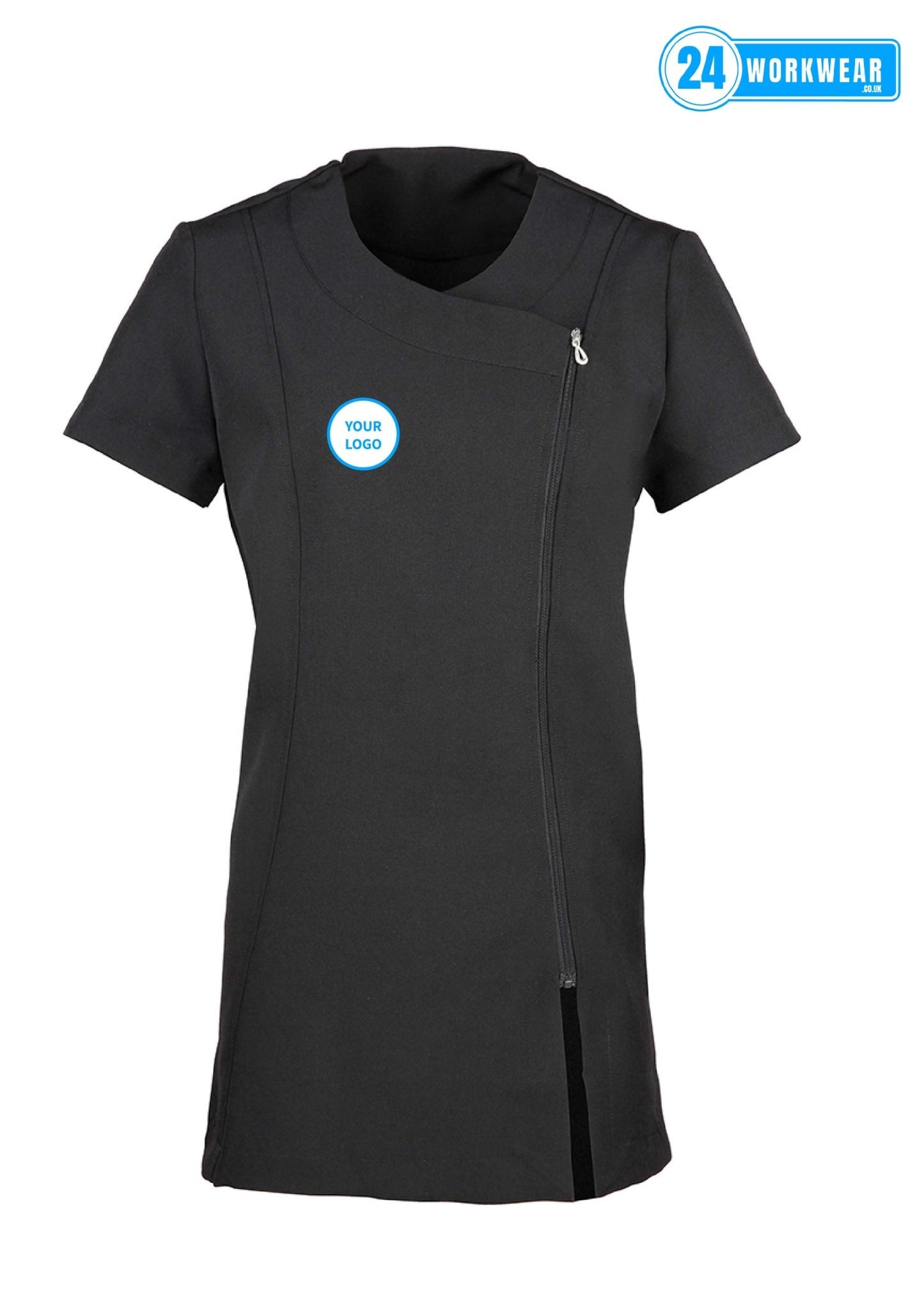 Premier Ladies Camellia Short Sleeve Tunic - 24 Workwear - Tunic