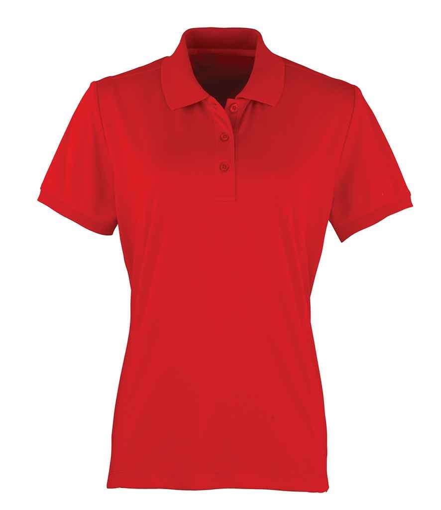 Premier Ladies Coolchecker® Piqué Polo Shirt - 24 Workwear - Polo