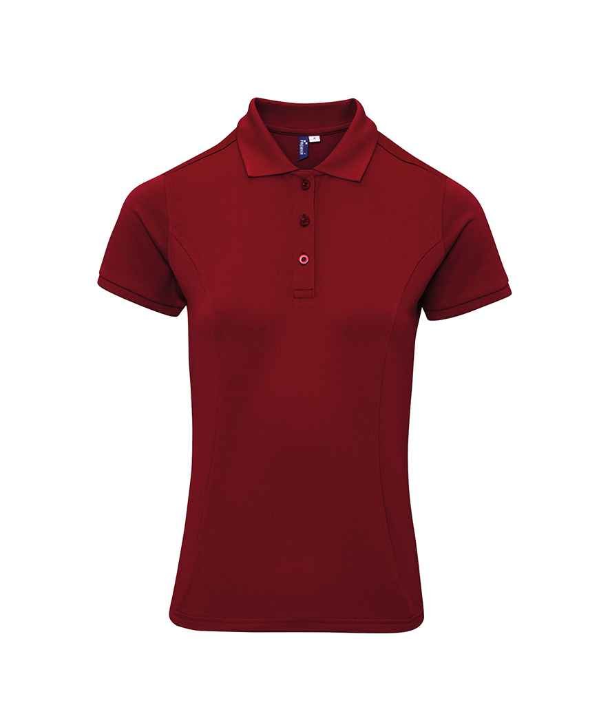 Premier Ladies Coolchecker® Plus Piqué Polo Shirt - 24 Workwear - Polo
