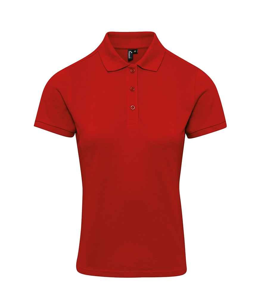 Premier Ladies Coolchecker® Plus Piqué Polo Shirt - 24 Workwear - Polo