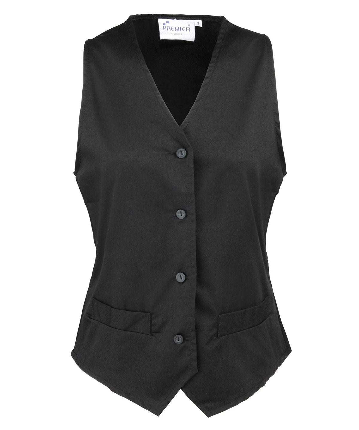 Premier Ladies Hospitality Waistcoat - 24 Workwear - Waistcoat