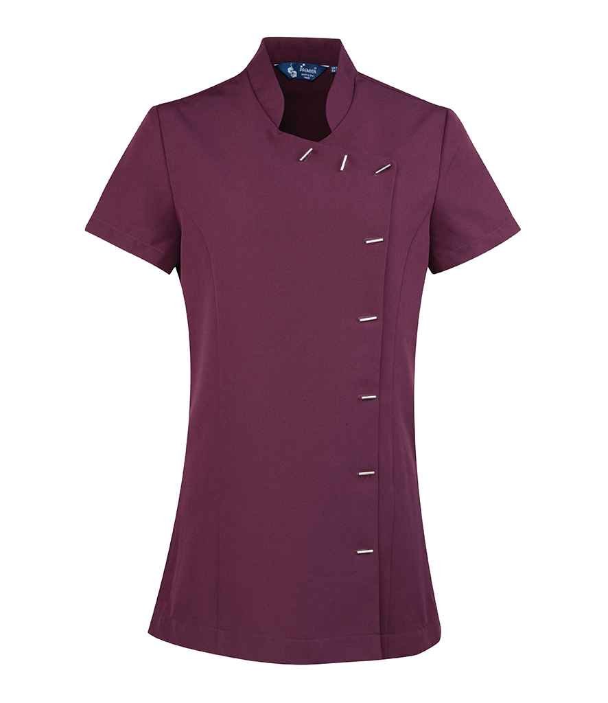 Premier Ladies Orchid Short Sleeve Tunic - 24 Workwear - Tunic