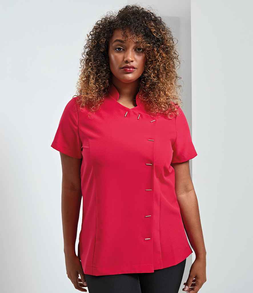 Premier Ladies Orchid Short Sleeve Tunic - 24 Workwear - Tunic