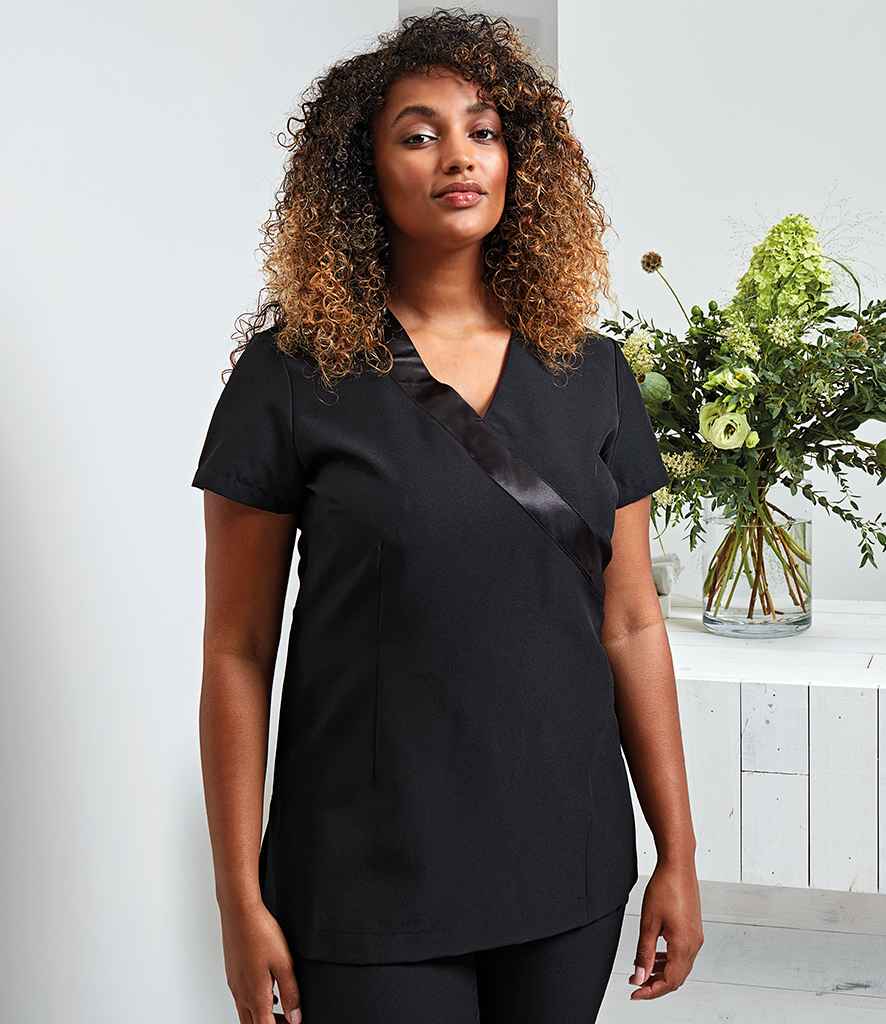 Premier Ladies Rose Short Sleeve Tunic - 24 Workwear - Tunic