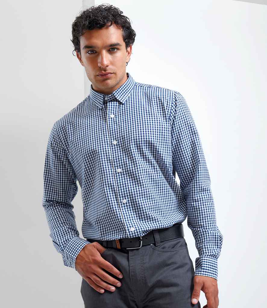 Premier Maxton Check Long Sleeve Shirt - 24 Workwear - Shirt