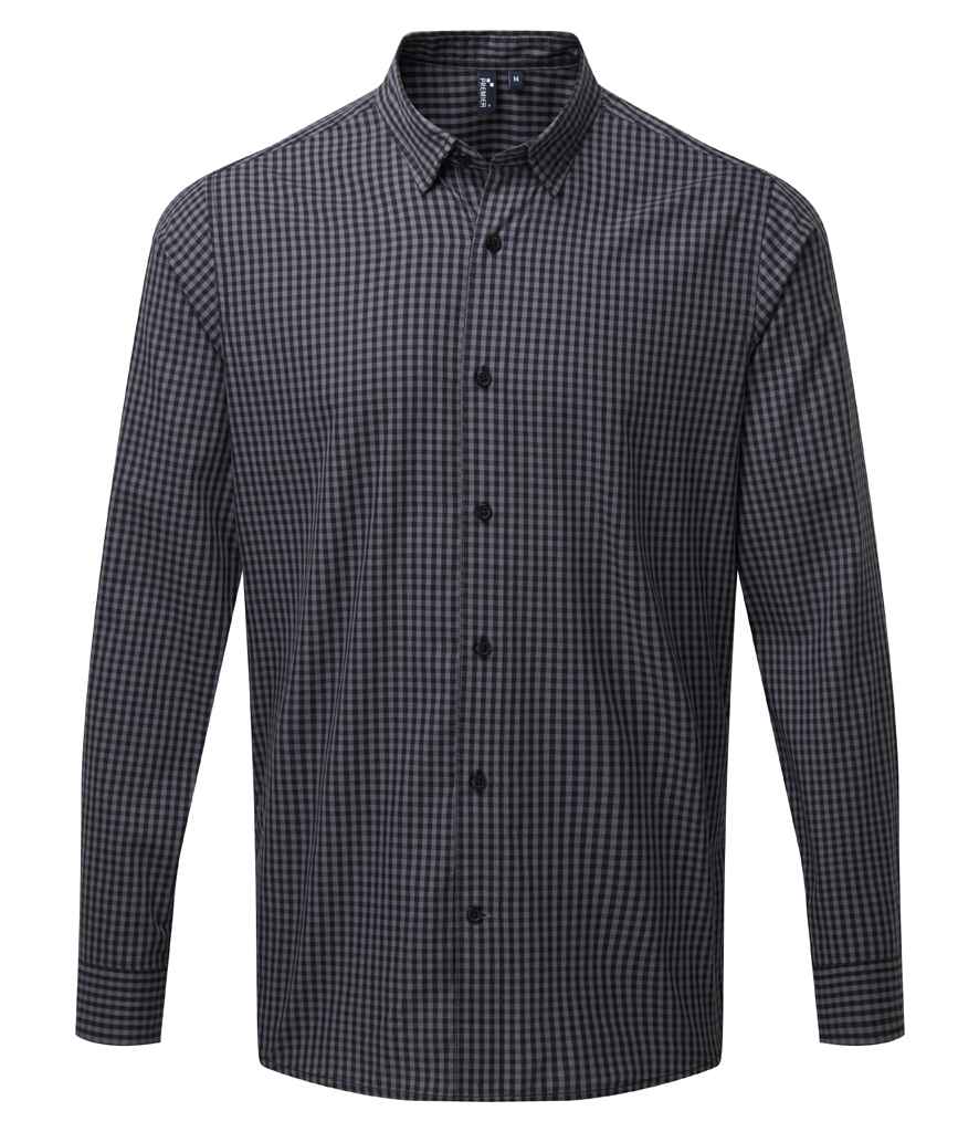 Premier Maxton Check Long Sleeve Shirt - 24 Workwear - Shirt