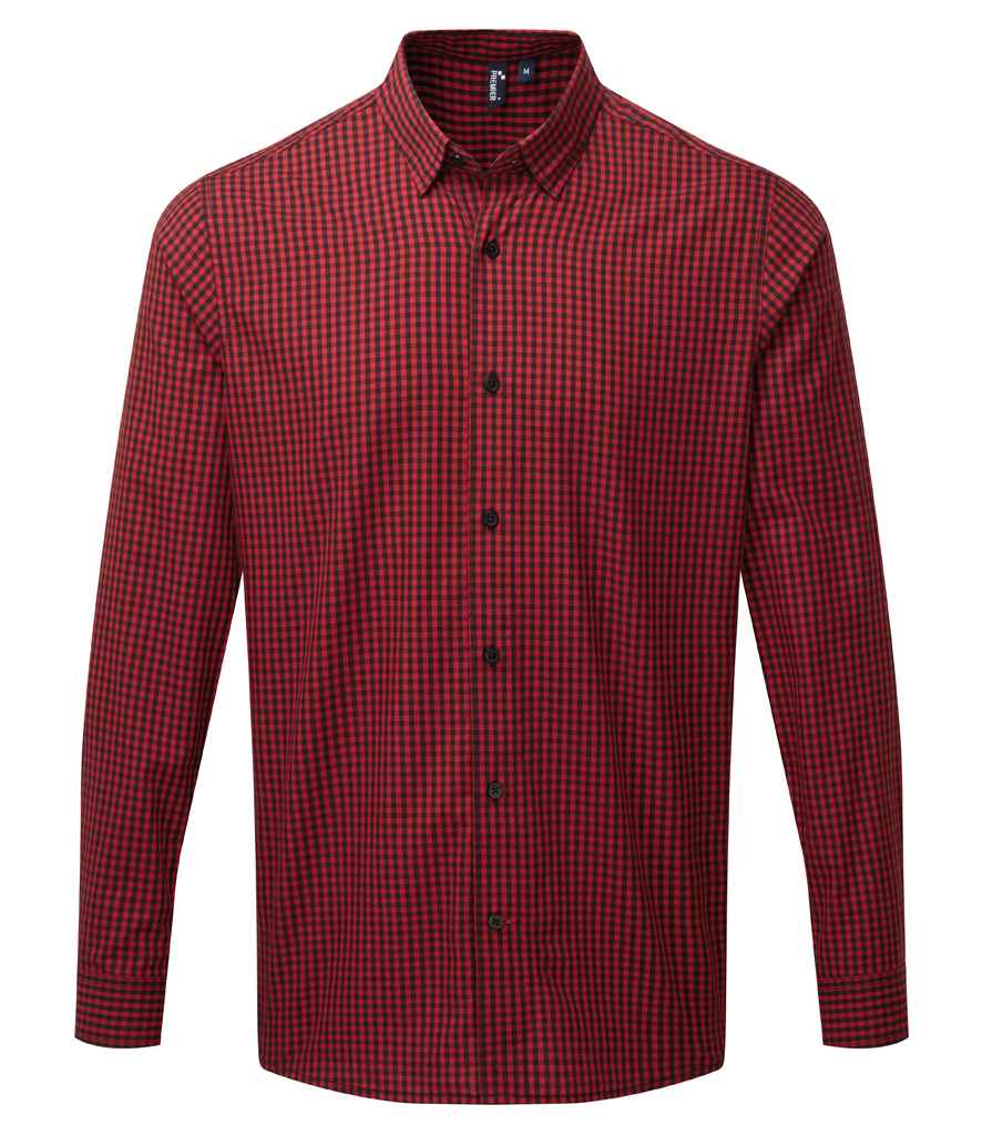 Premier Maxton Check Long Sleeve Shirt - 24 Workwear - Shirt