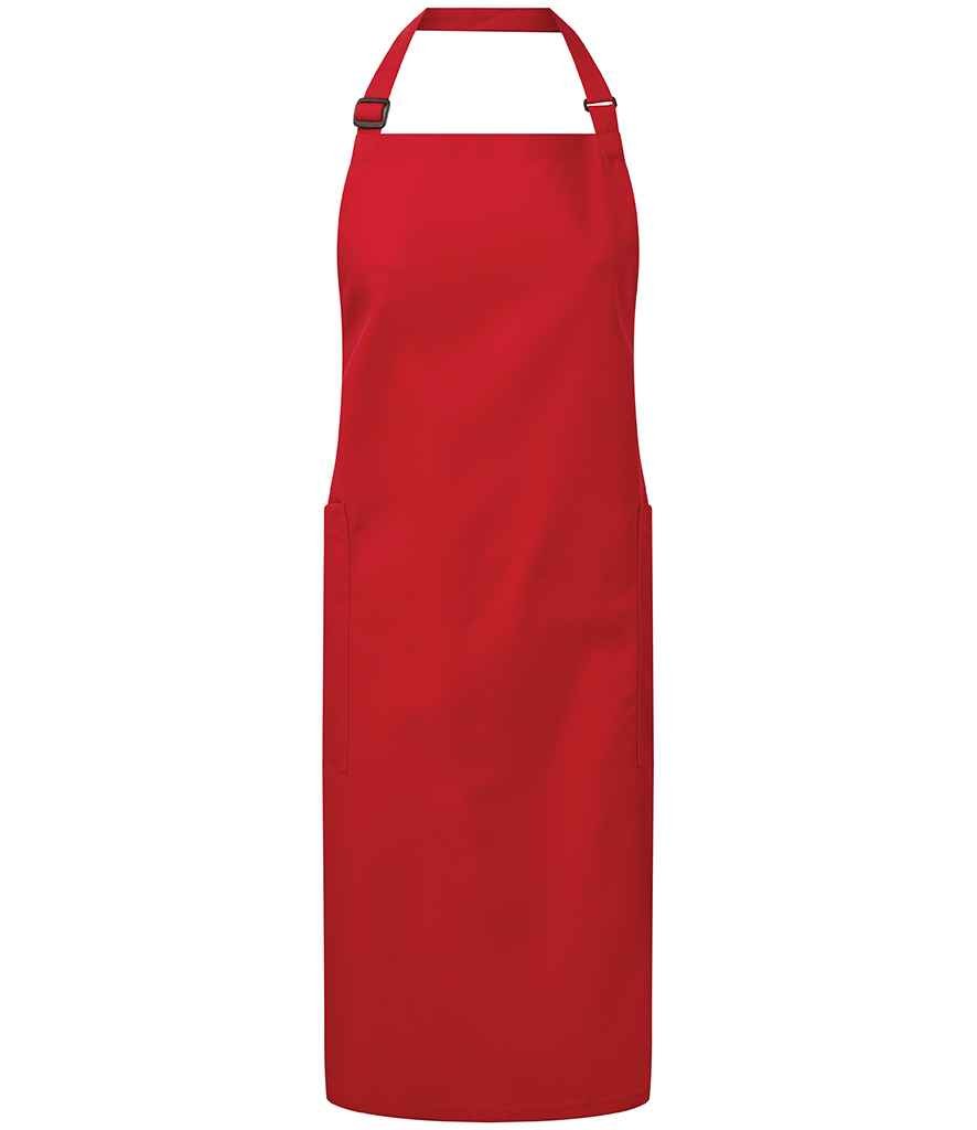 Premier Recycled and Fairtrade Organic Bib Apron - 24 Workwear - Apron