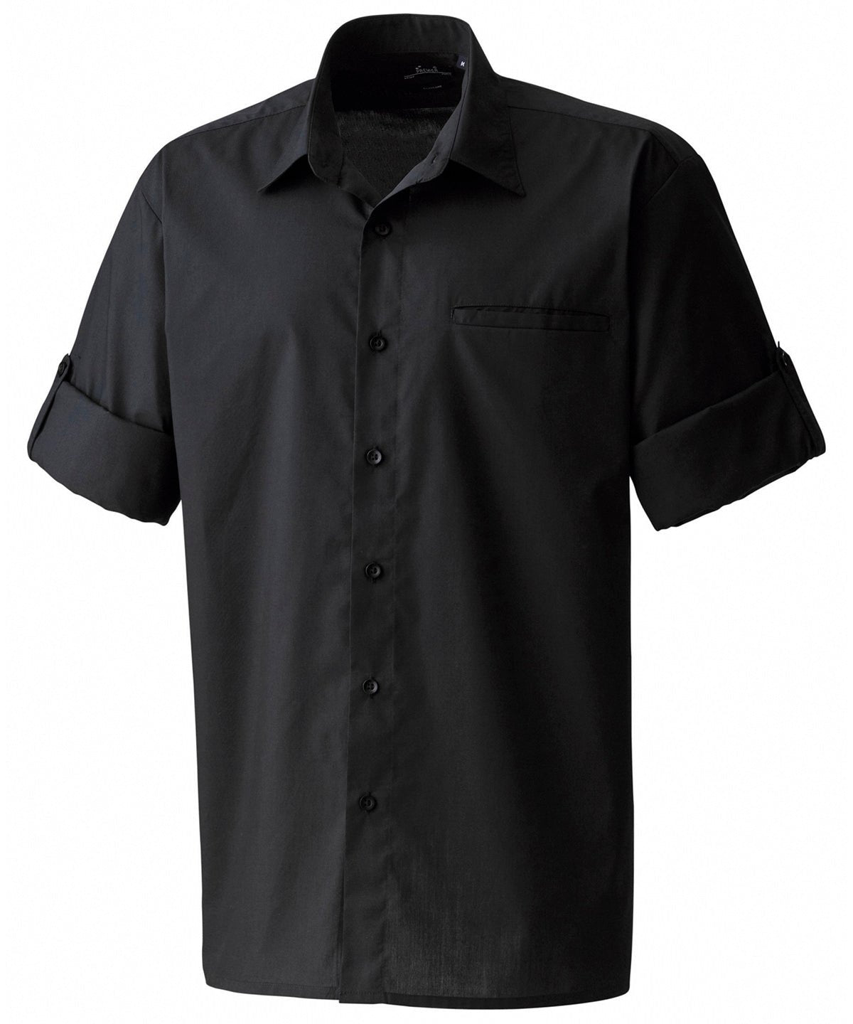 Premier Roll Sleeve Poplin Shirt - 24 Workwear - Shirt