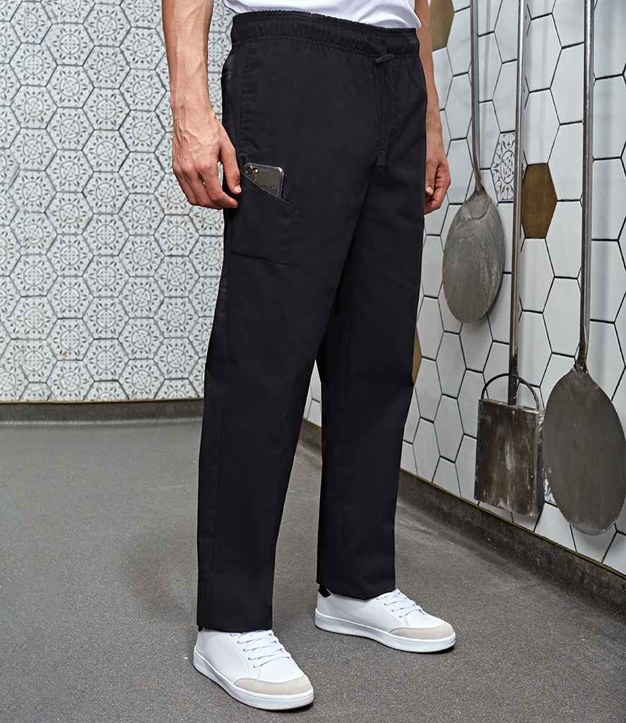 Premier Select Slim Leg Chef's Trousers - 24 Workwear - Trousers