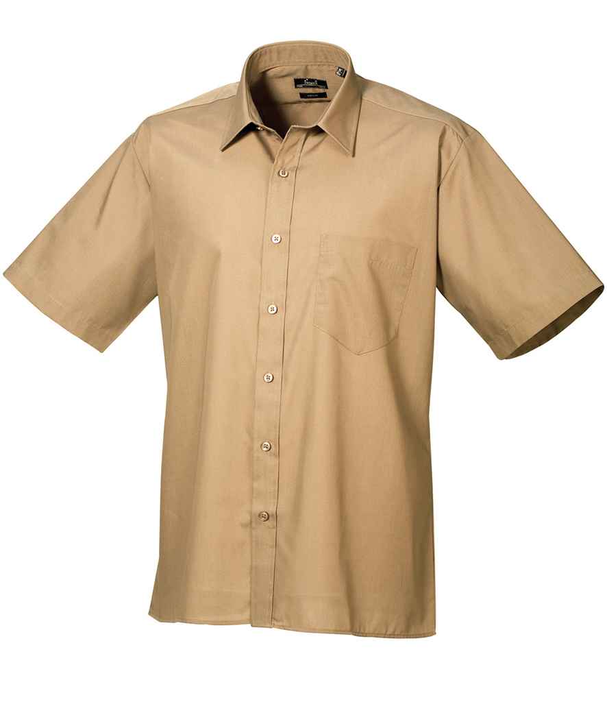 Premier Short Sleeve Poplin Shirt - 24 Workwear - Shirt