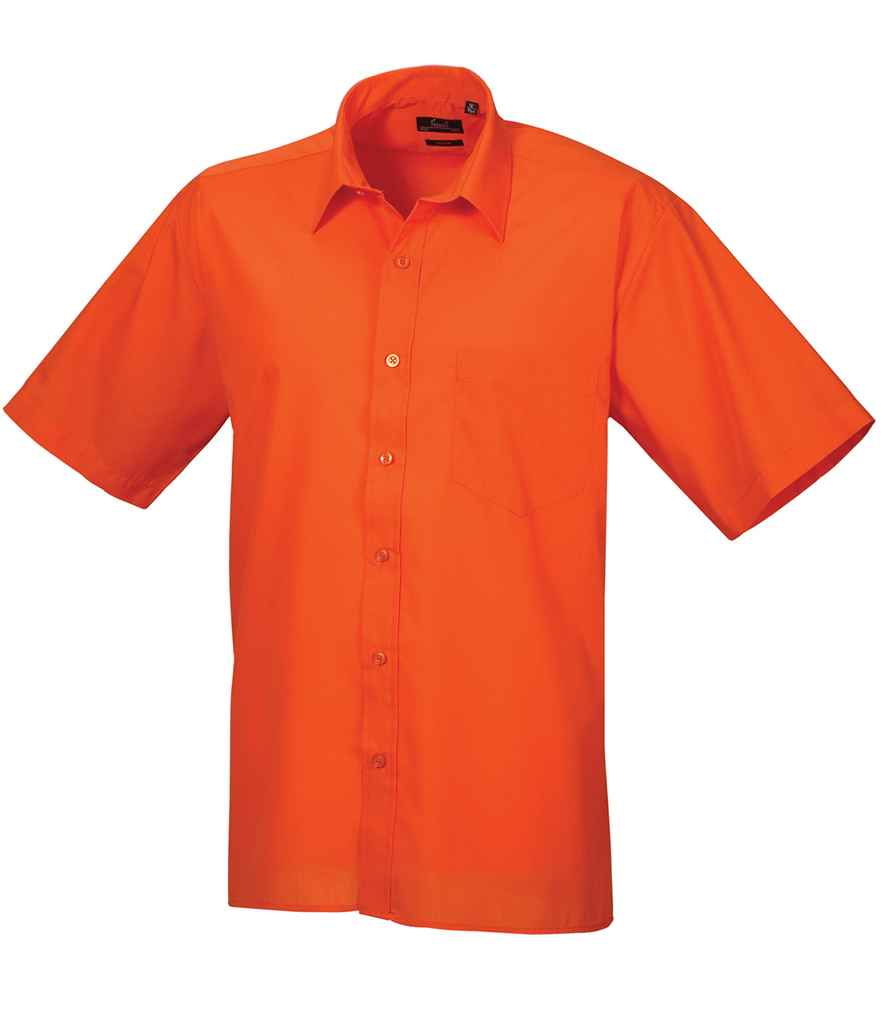 Premier Short Sleeve Poplin Shirt - 24 Workwear - Shirt