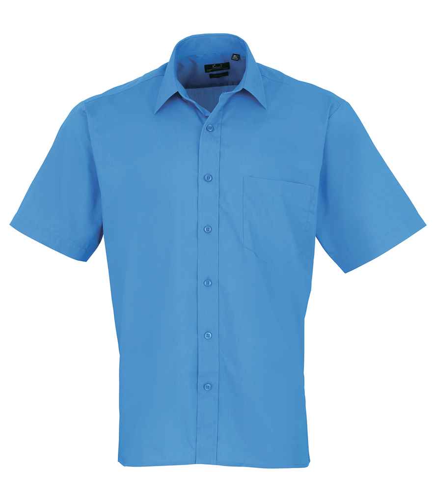 Premier Short Sleeve Poplin Shirt - 24 Workwear - Shirt