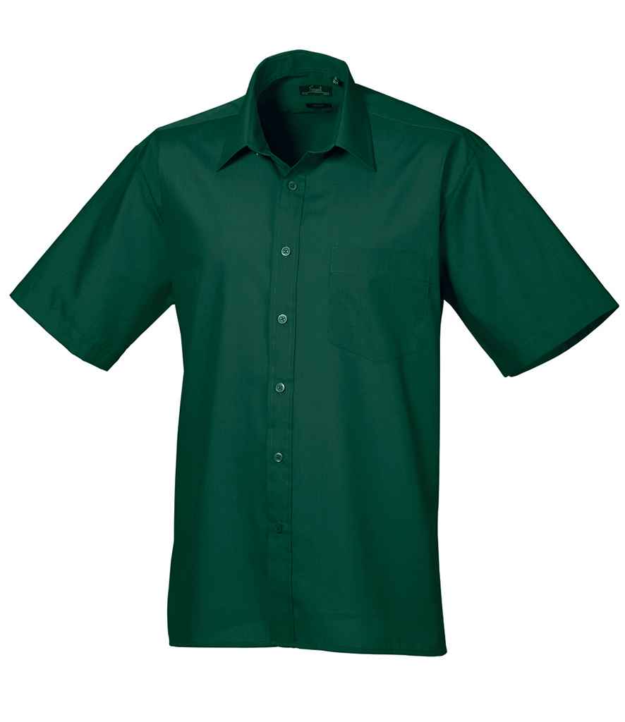 Premier Short Sleeve Poplin Shirt - 24 Workwear - Shirt