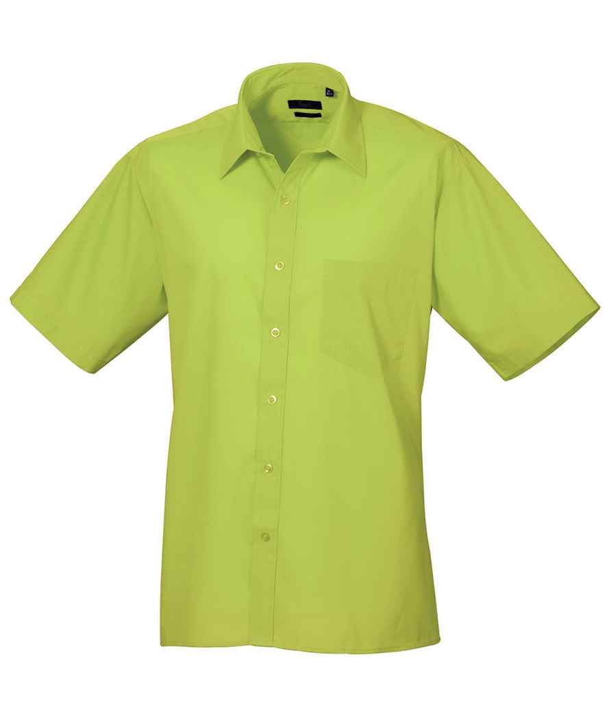 Premier Short Sleeve Poplin Shirt - 24 Workwear - Shirt
