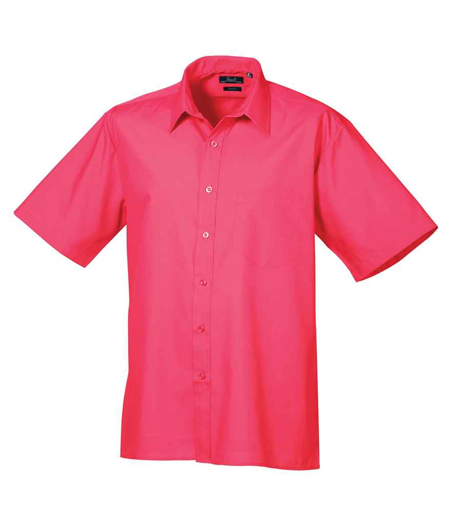 Premier Short Sleeve Poplin Shirt - 24 Workwear - Shirt