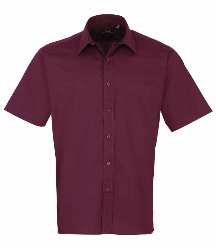 Premier Short Sleeve Poplin Shirt - 24 Workwear - Shirt