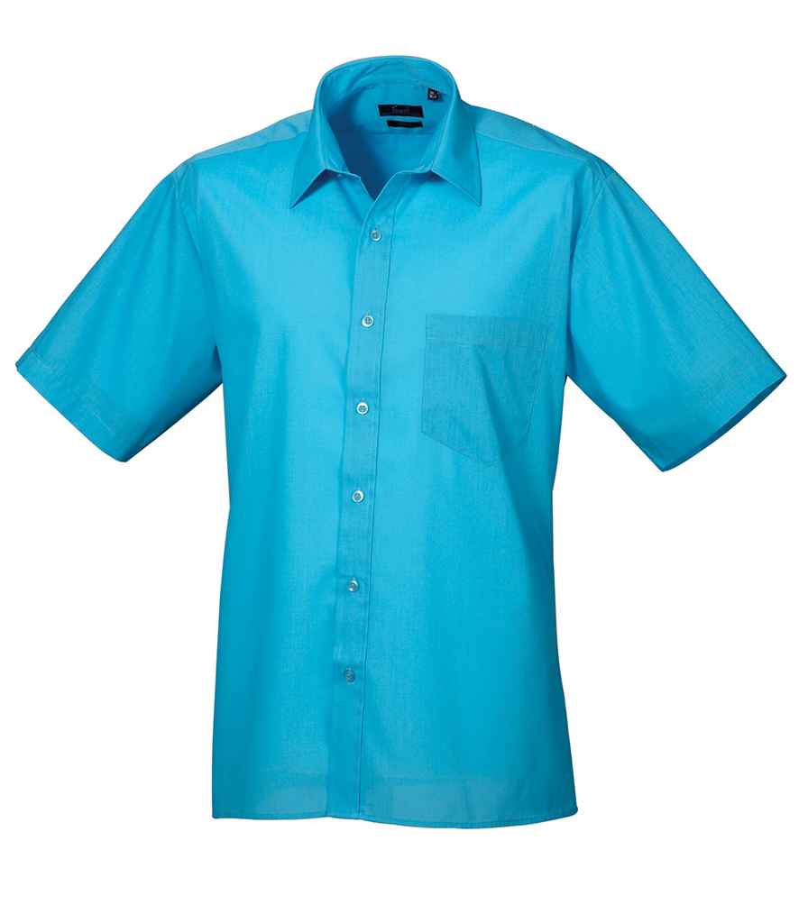 Premier Short Sleeve Poplin Shirt - 24 Workwear - Shirt