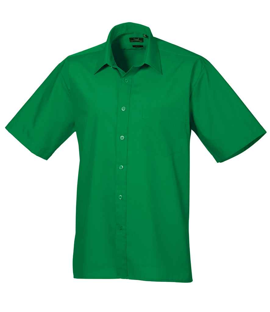 Premier Short Sleeve Poplin Shirt - 24 Workwear - Shirt