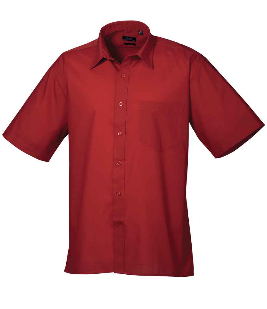 Premier Short Sleeve Poplin Shirt - 24 Workwear - Shirt