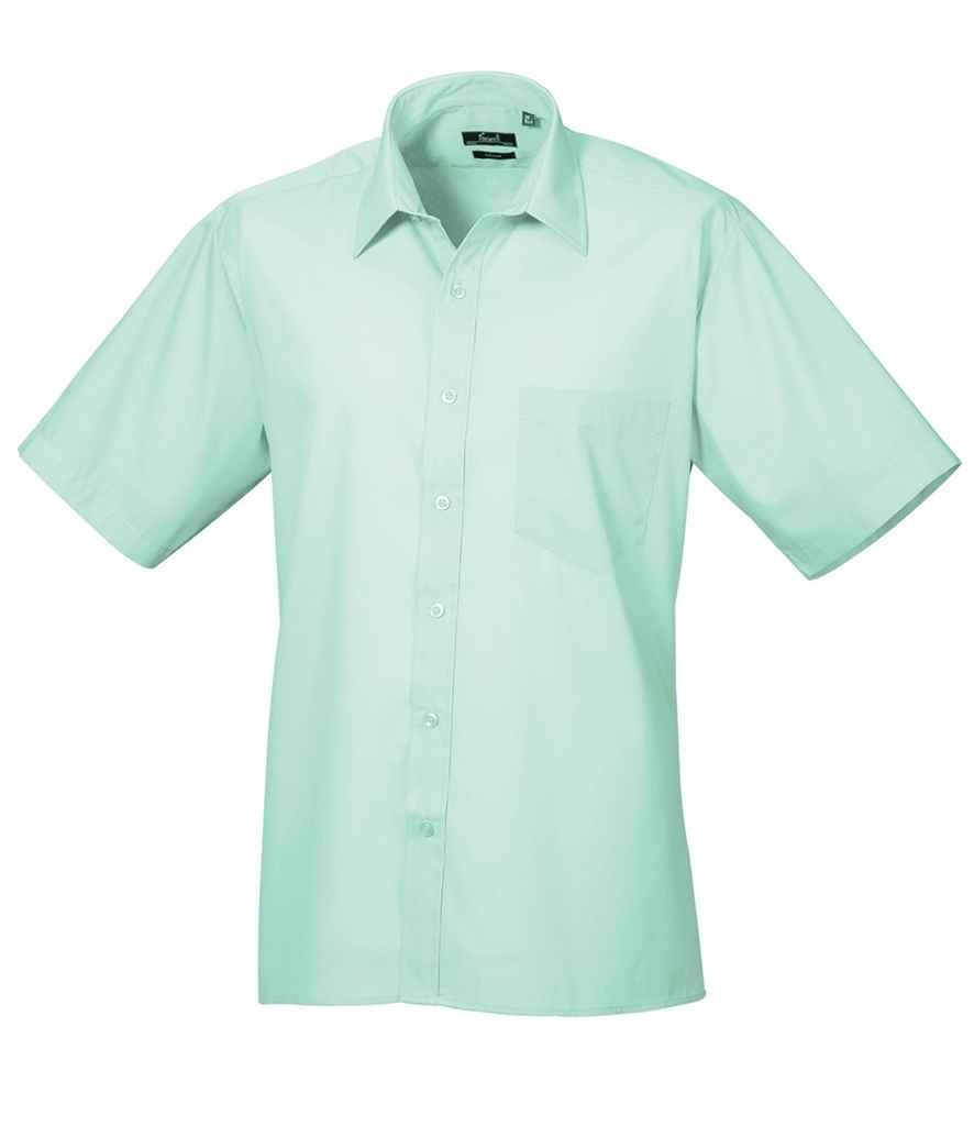 Premier Short Sleeve Poplin Shirt - 24 Workwear - Shirt