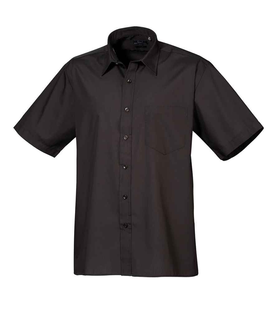 Premier Short Sleeve Poplin Shirt - 24 Workwear - Shirt