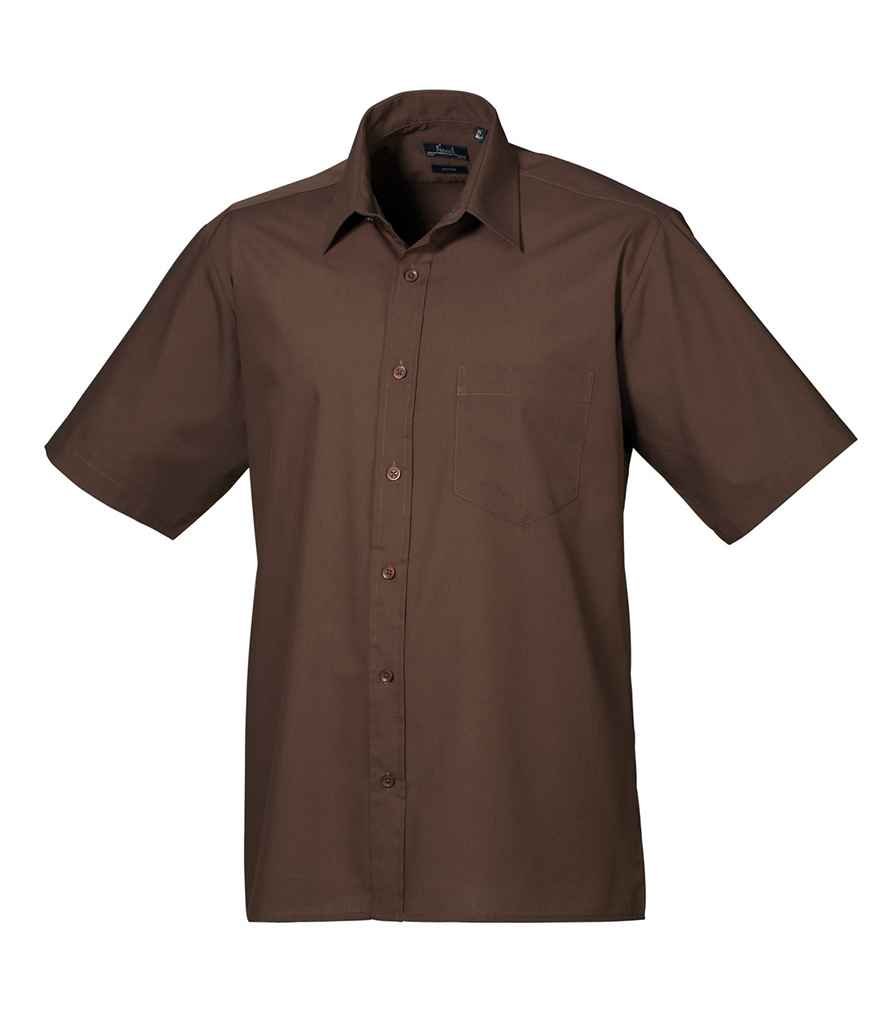 Premier Short Sleeve Poplin Shirt - 24 Workwear - Shirt