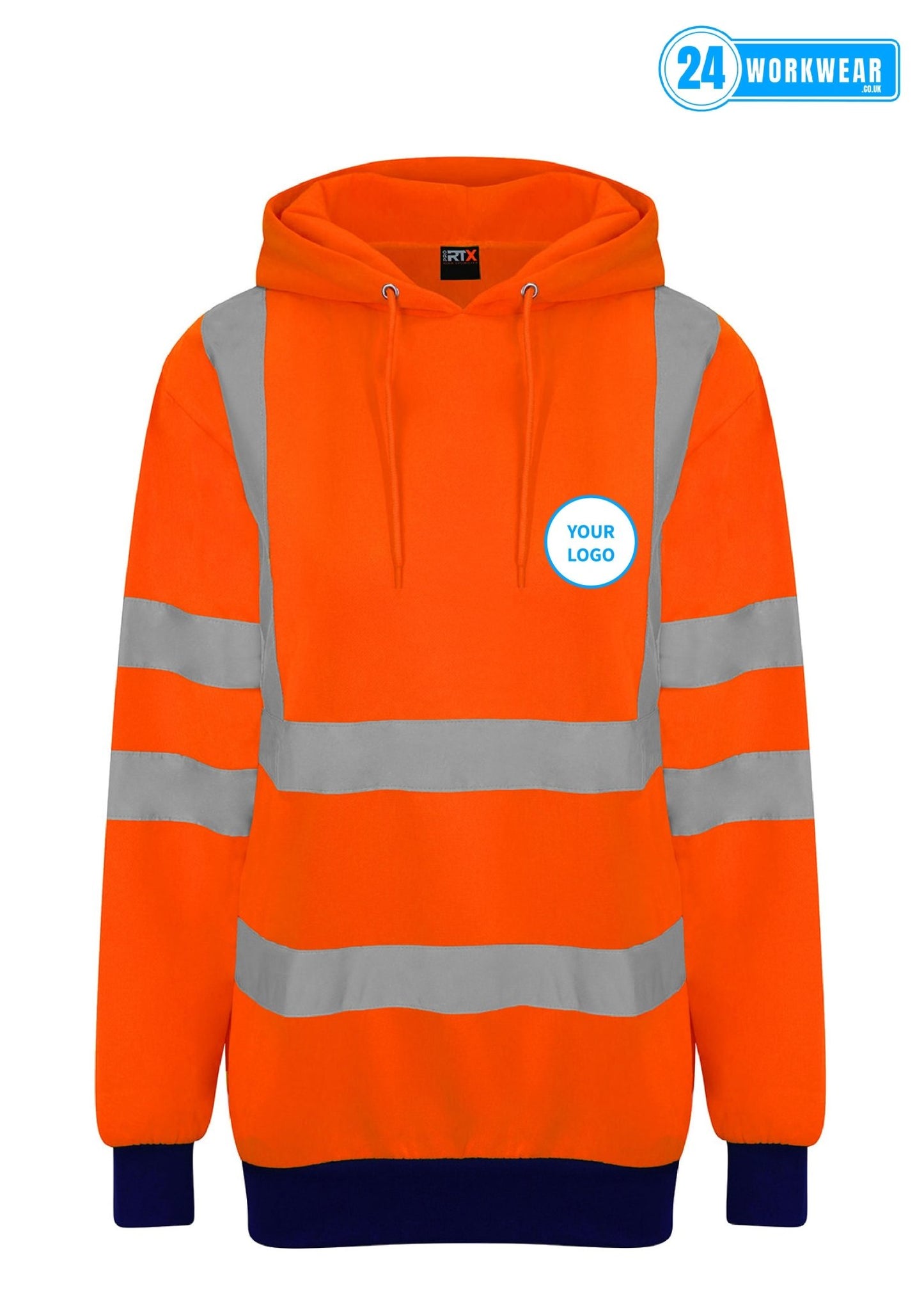 Pro RTX High Visibility Hoodie - 24 Workwear - Hoodie