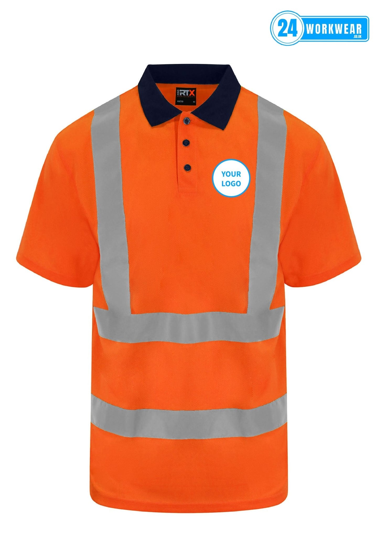 Pro RTX High Visibility Polo - 24 Workwear - Polo
