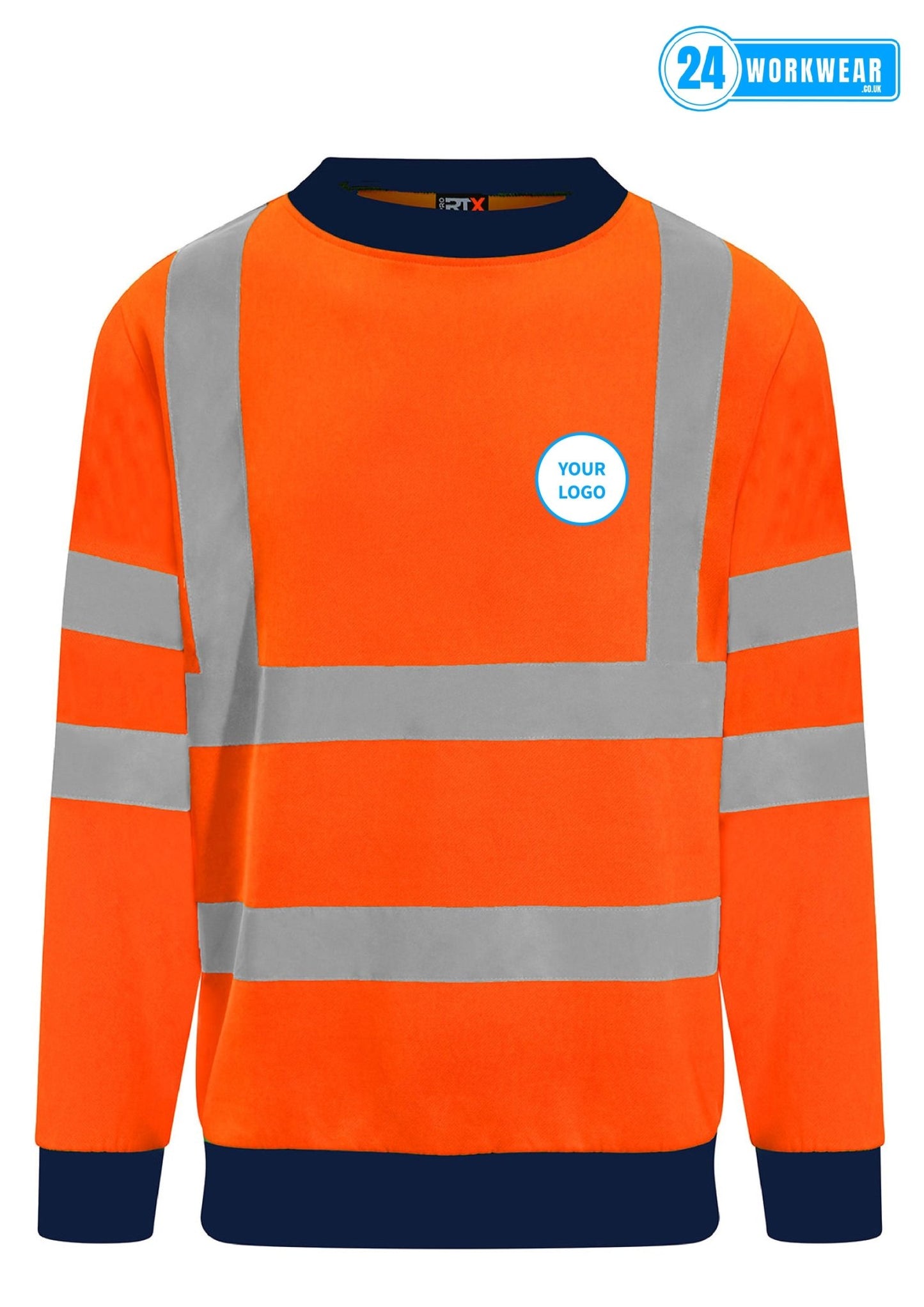 Pro RTX High Visibility Sweatshirt - 24 Workwear - Sweatshirt