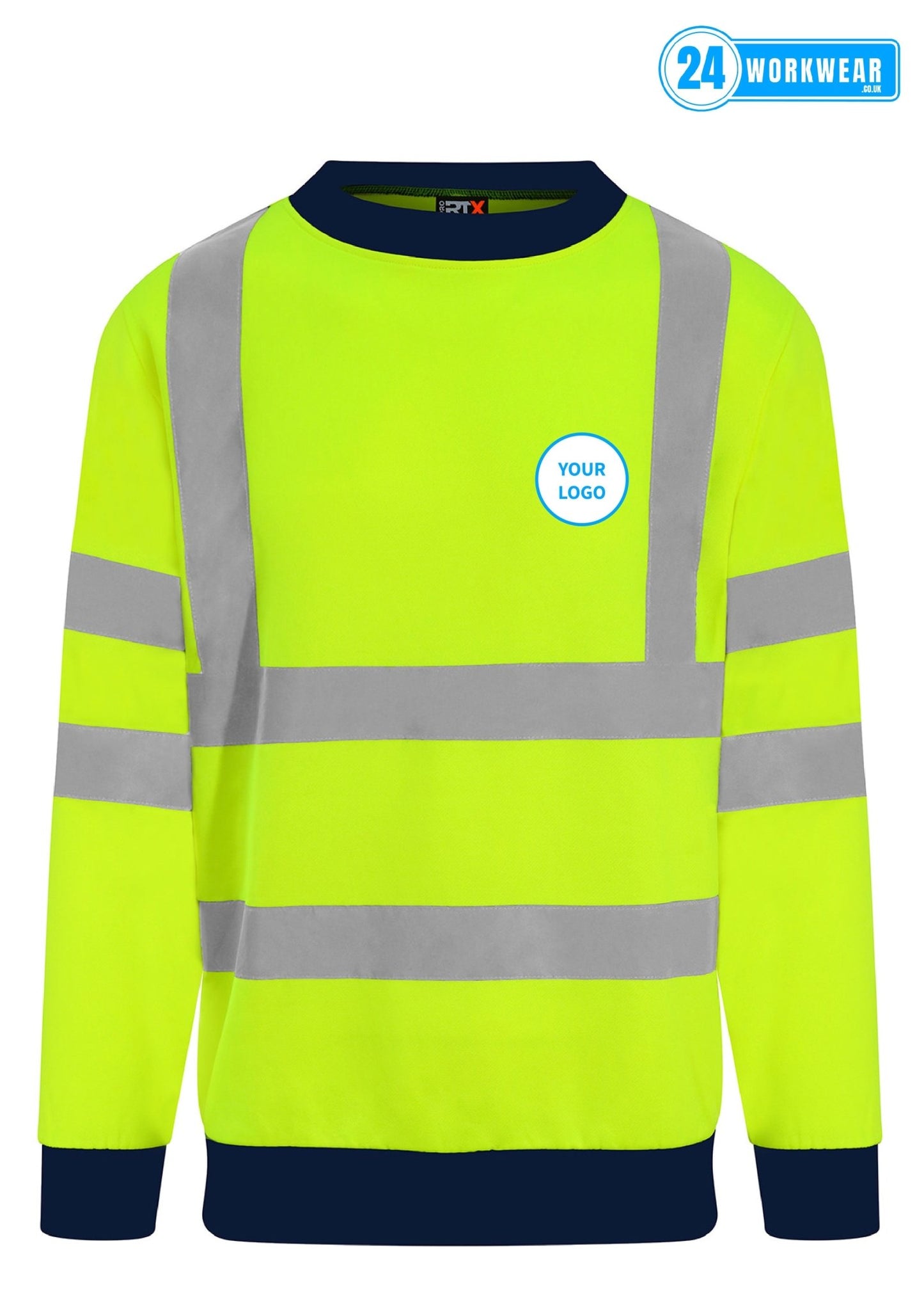 Pro RTX High Visibility Sweatshirt - 24 Workwear - Sweatshirt
