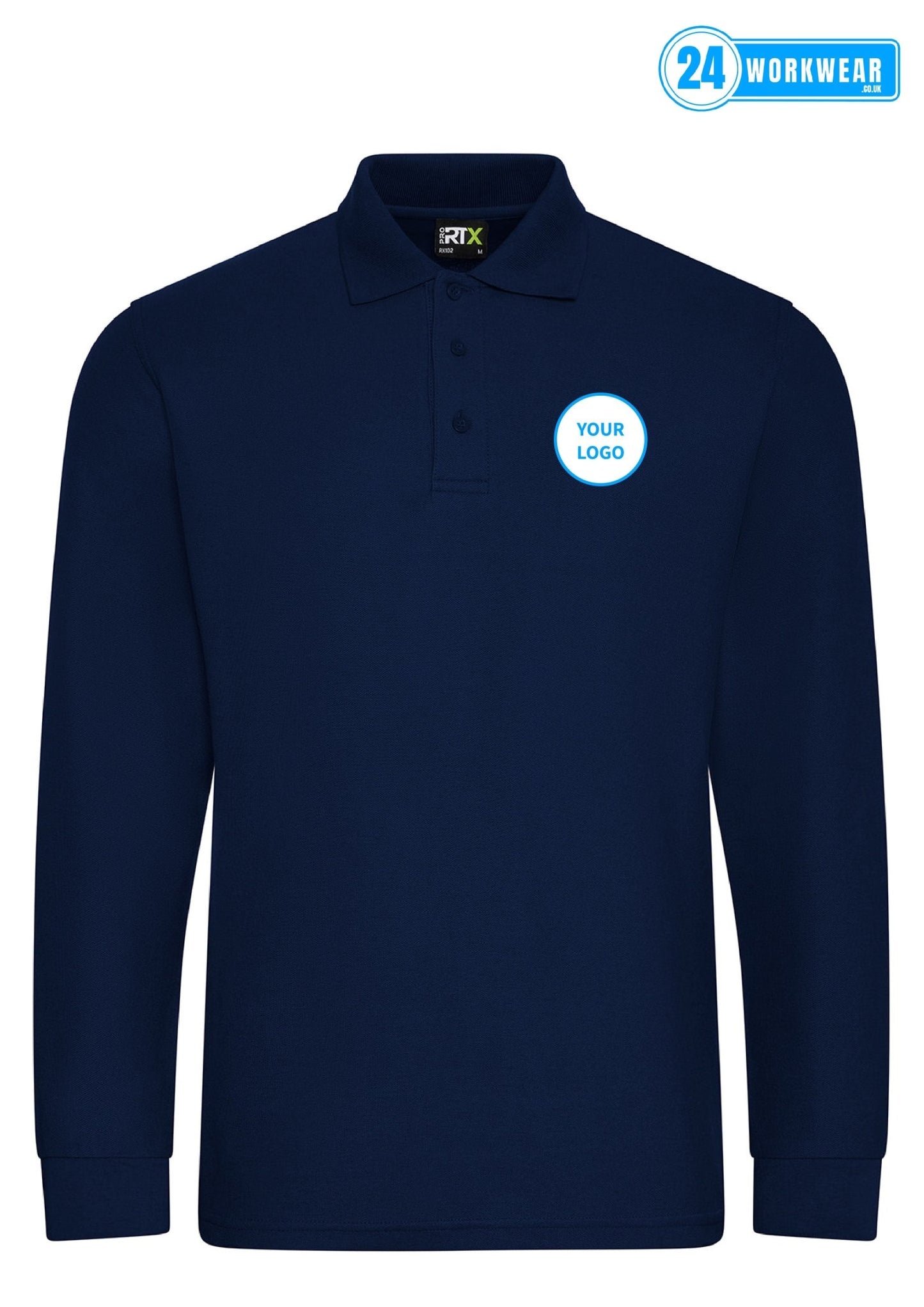 Pro RTX Long Sleeve Polo - 24 Workwear - Polo