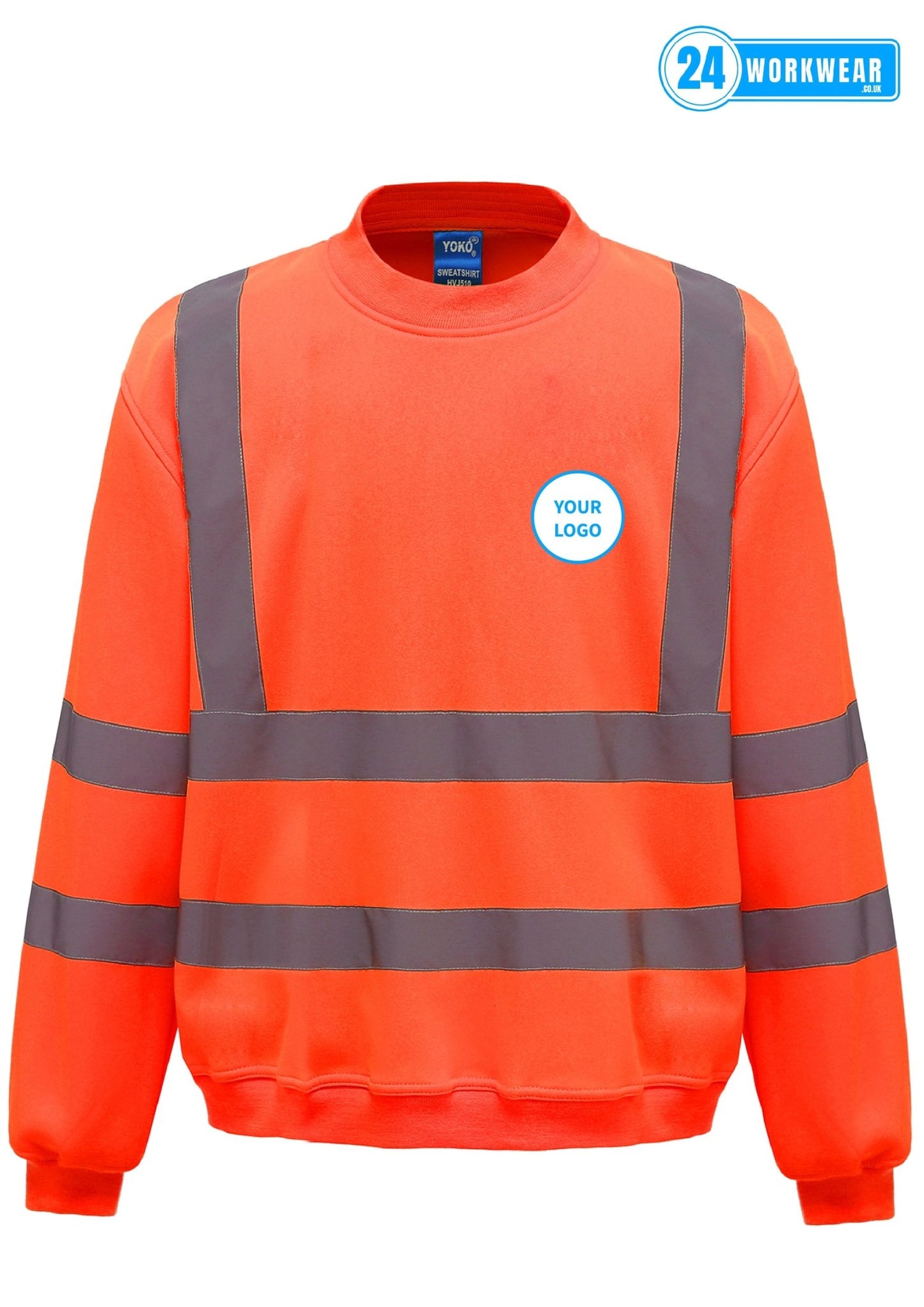 Yoko Hi-Vis Sweatshirt - 24 Workwear - Sweatshirt