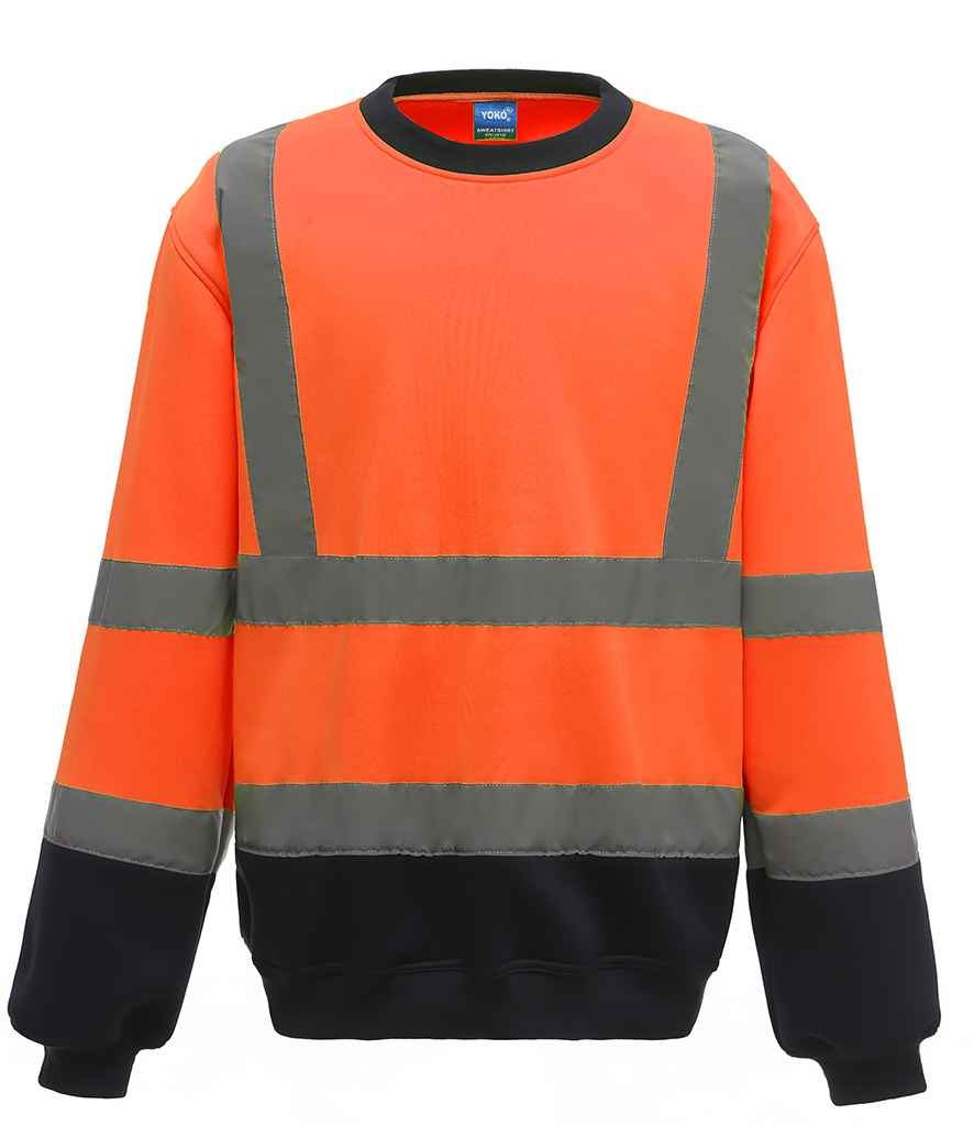 Yoko Hi-Vis Sweatshirt - 24 Workwear - Sweatshirt