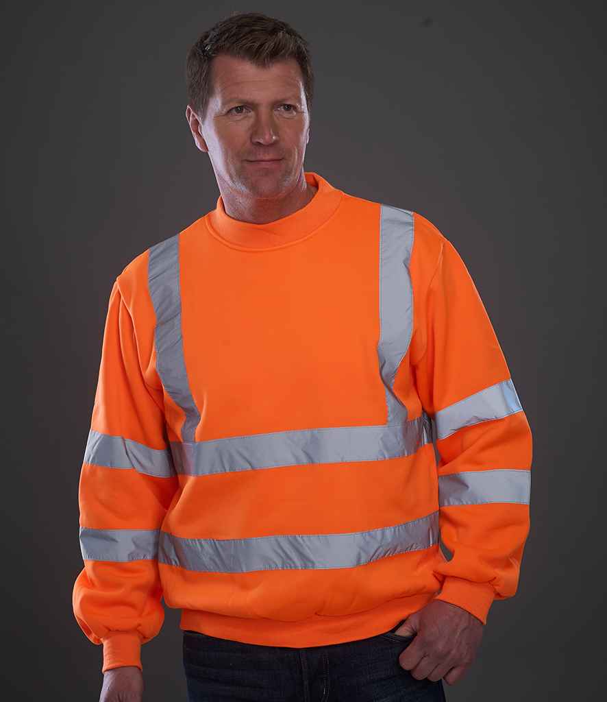 Yoko Hi-Vis Sweatshirt - 24 Workwear - Sweatshirt