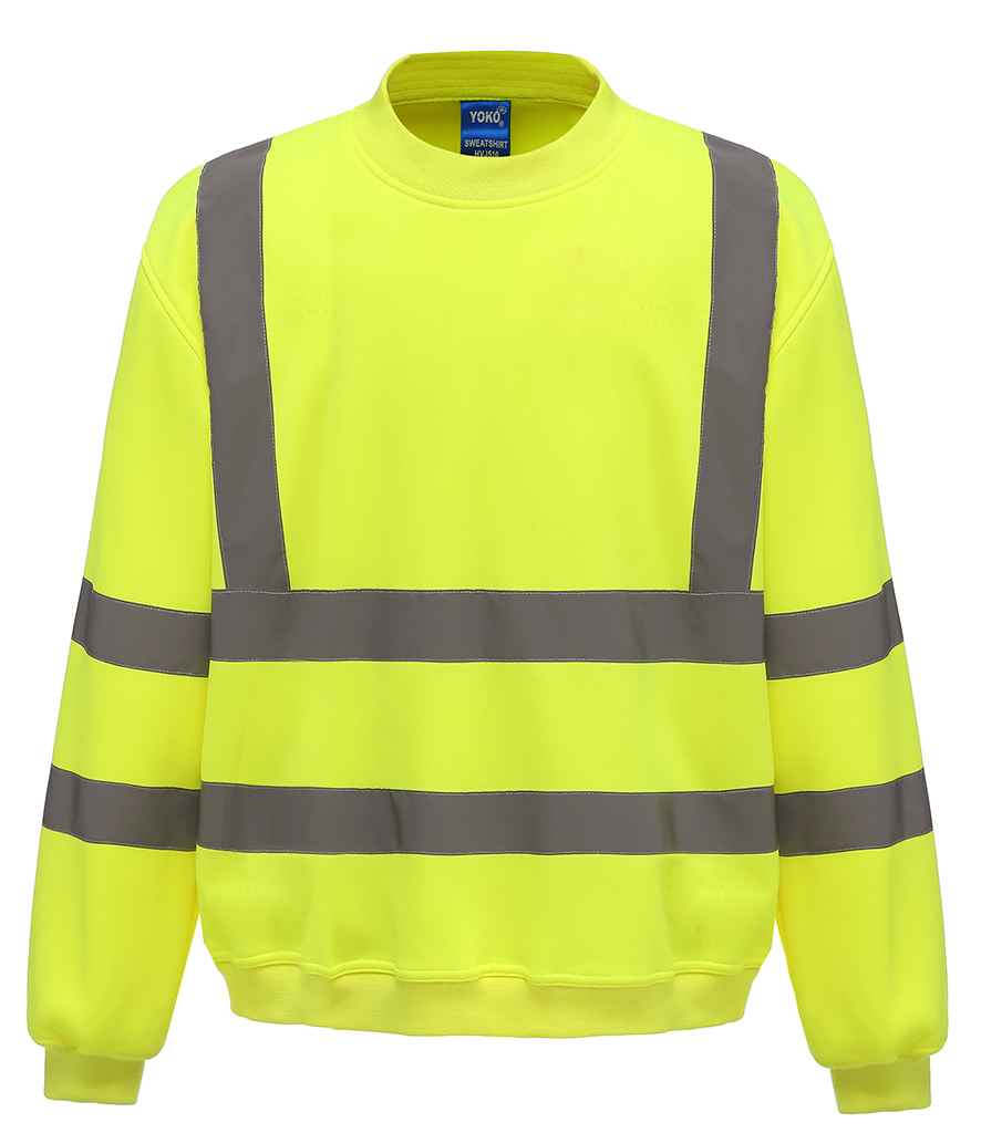 Yoko Hi-Vis Sweatshirt - 24 Workwear - Sweatshirt